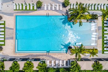 Heated saltwater swimming pool